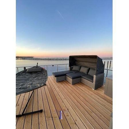 Hausboot Fjord Haven Mit Biosauna In Барт Экстерьер фото
