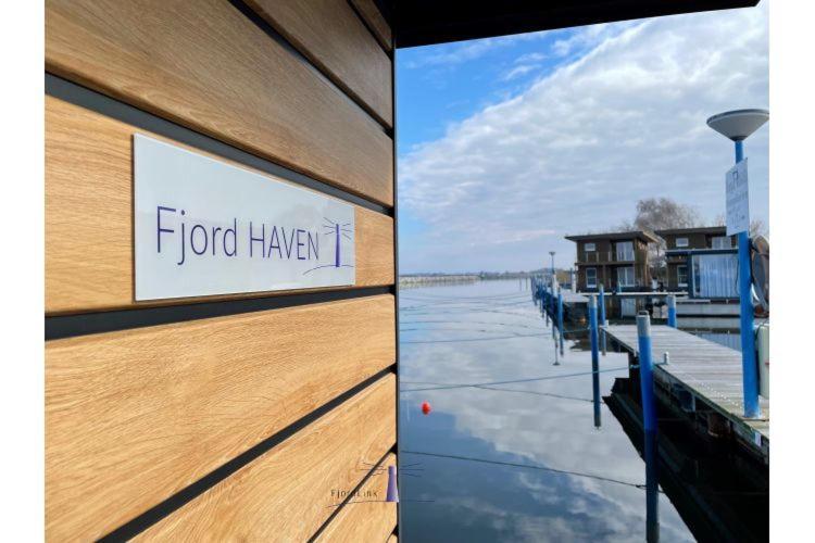 Hausboot Fjord Haven Mit Biosauna In Барт Экстерьер фото